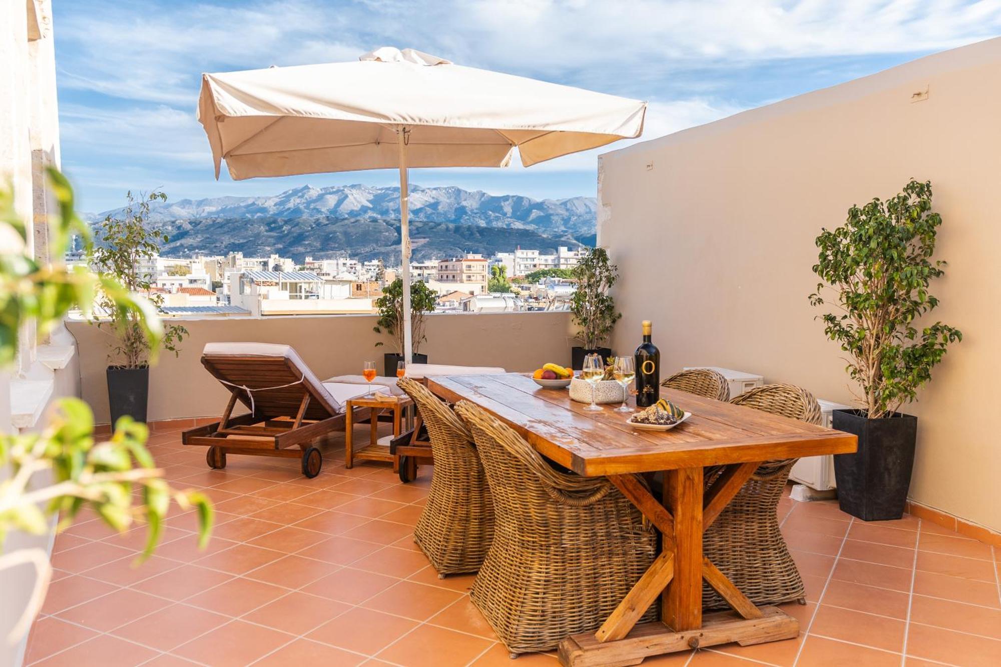 Lithinon Luxury Suites Hriszí Aktí Haniá Kültér fotó