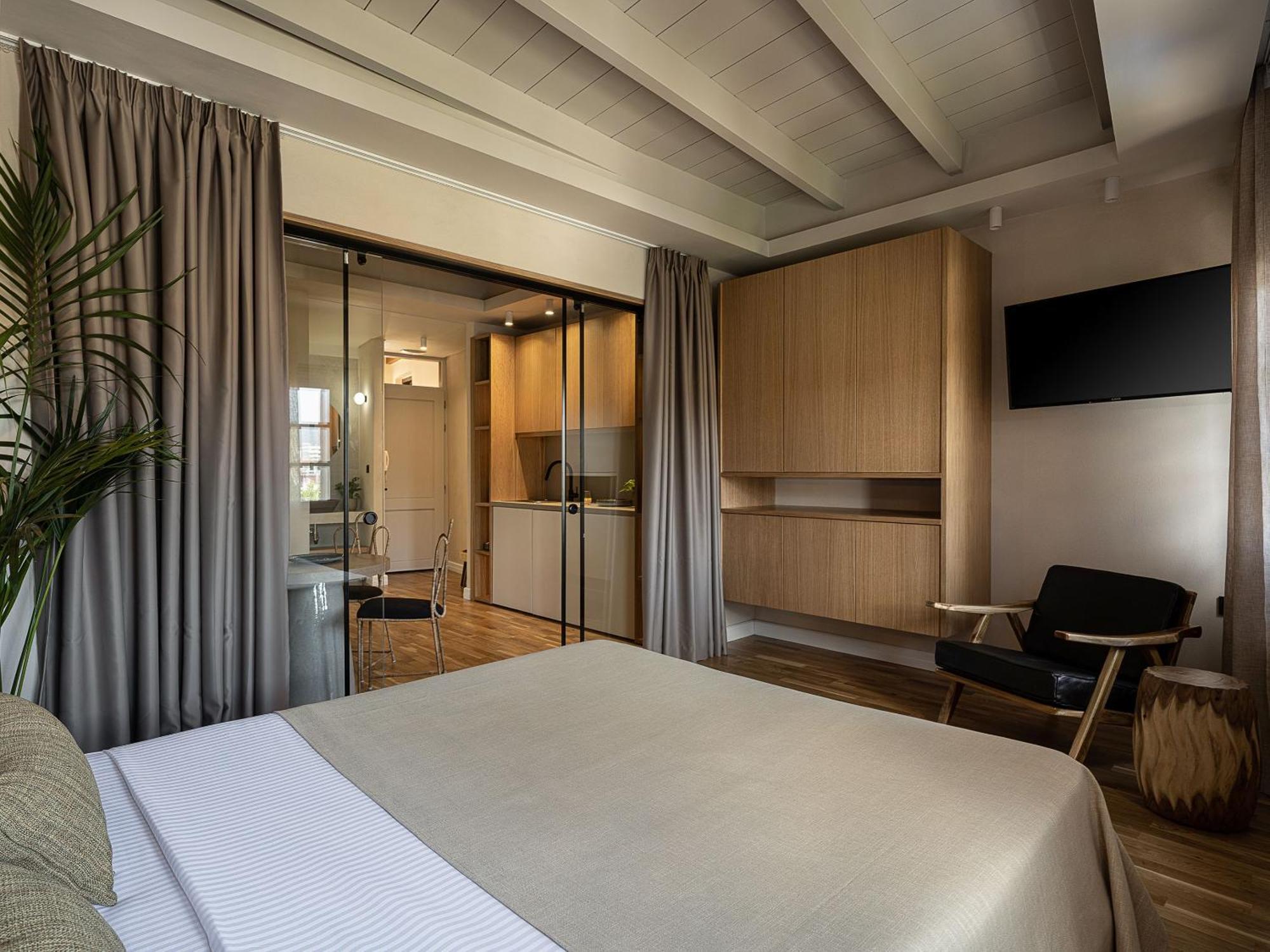 Lithinon Luxury Suites Hriszí Aktí Haniá Szoba fotó